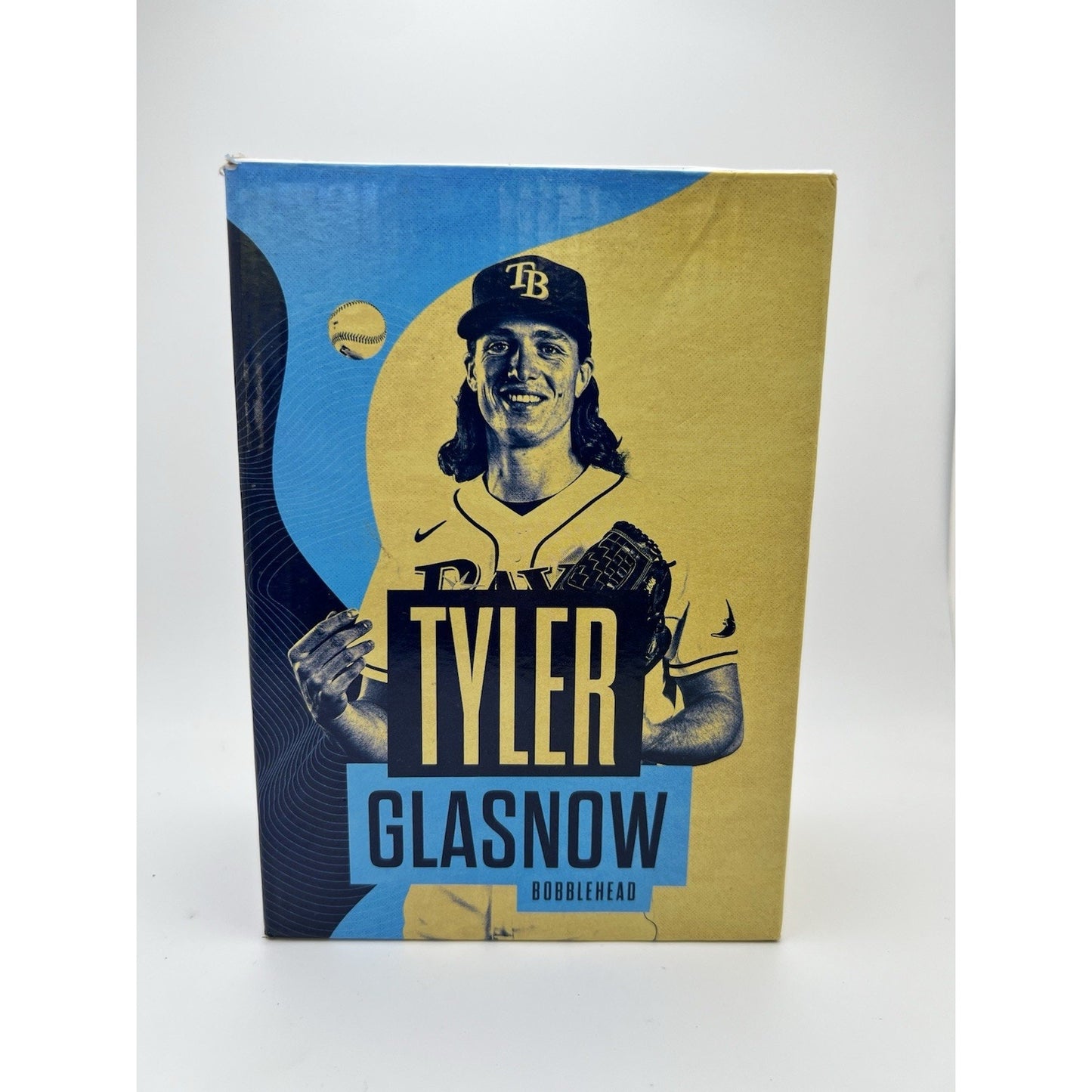 MLB Tampa Bay Rays Tyler Glasnow Bobblehead Sports Baseball New In Box Pitcher