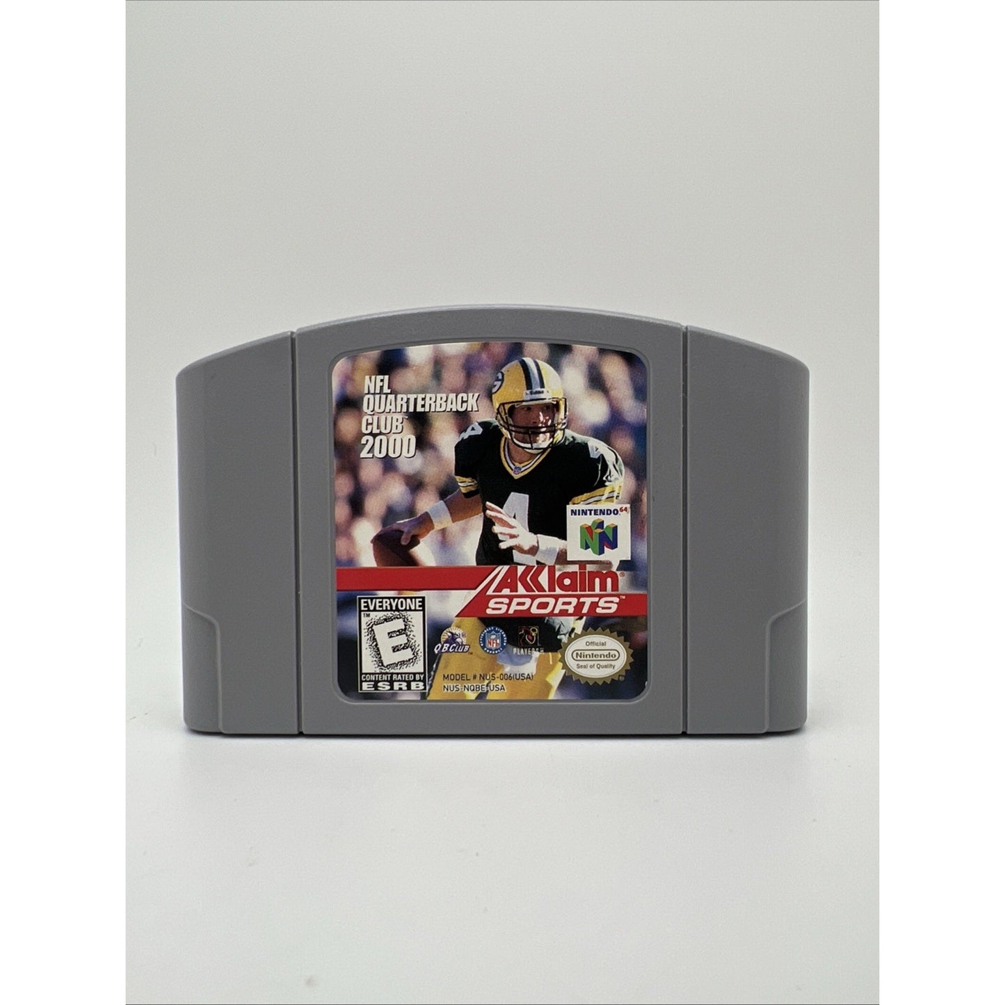 NFL Quarterback Club 2000 Nintendo 64 Video Game N64 Used Football