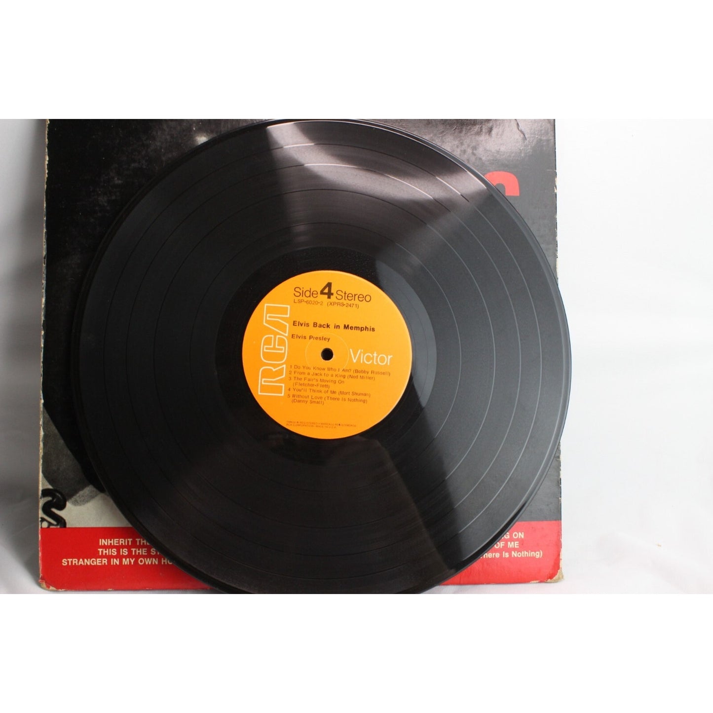 Elvis Presley Back In Memphis Vinyl Record Tested Used