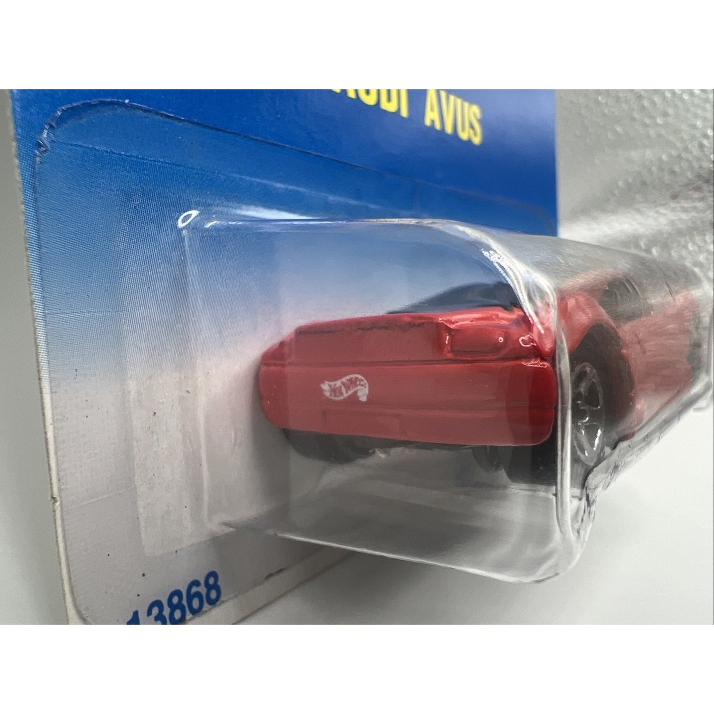 Hot Wheels 1992 Red Audi Avus 5 Spokes Collector 453 Die Cast Car Model