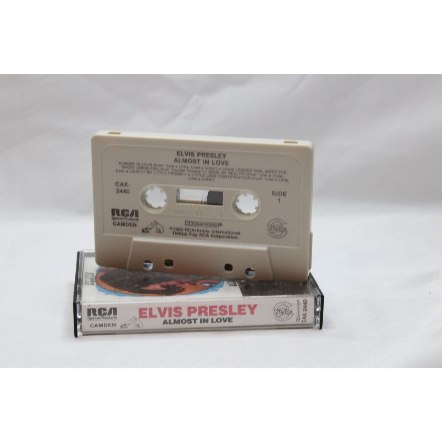 Elvis Almost In Love Cassette Tape Tested Music Used