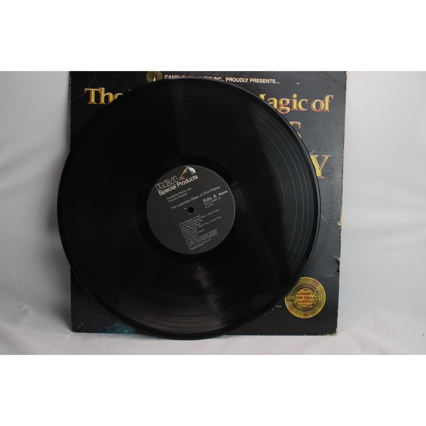 Elvis Presley The Legendary Magic Of Elvis Presley Vinyl Record Album Used