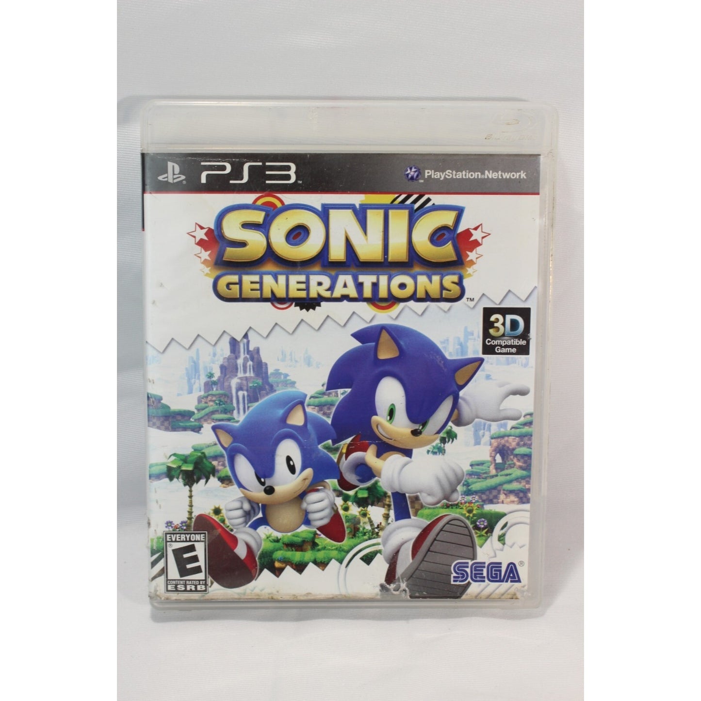 Sonic Generations PlayStation 3 PS3 Tested Video Game Used Action Game