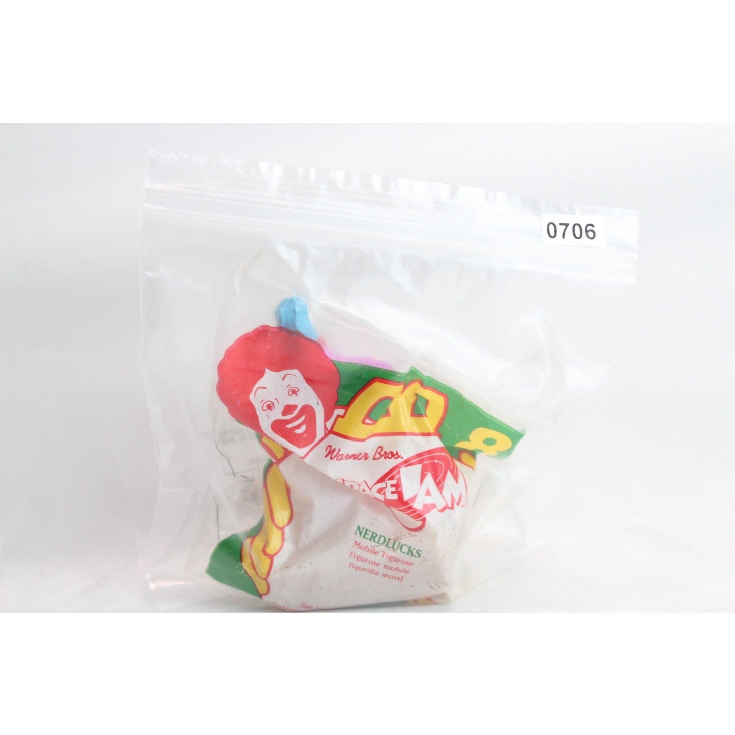 McDonald's Space Jam Nerdlucks Toy #8 1996 WB, New