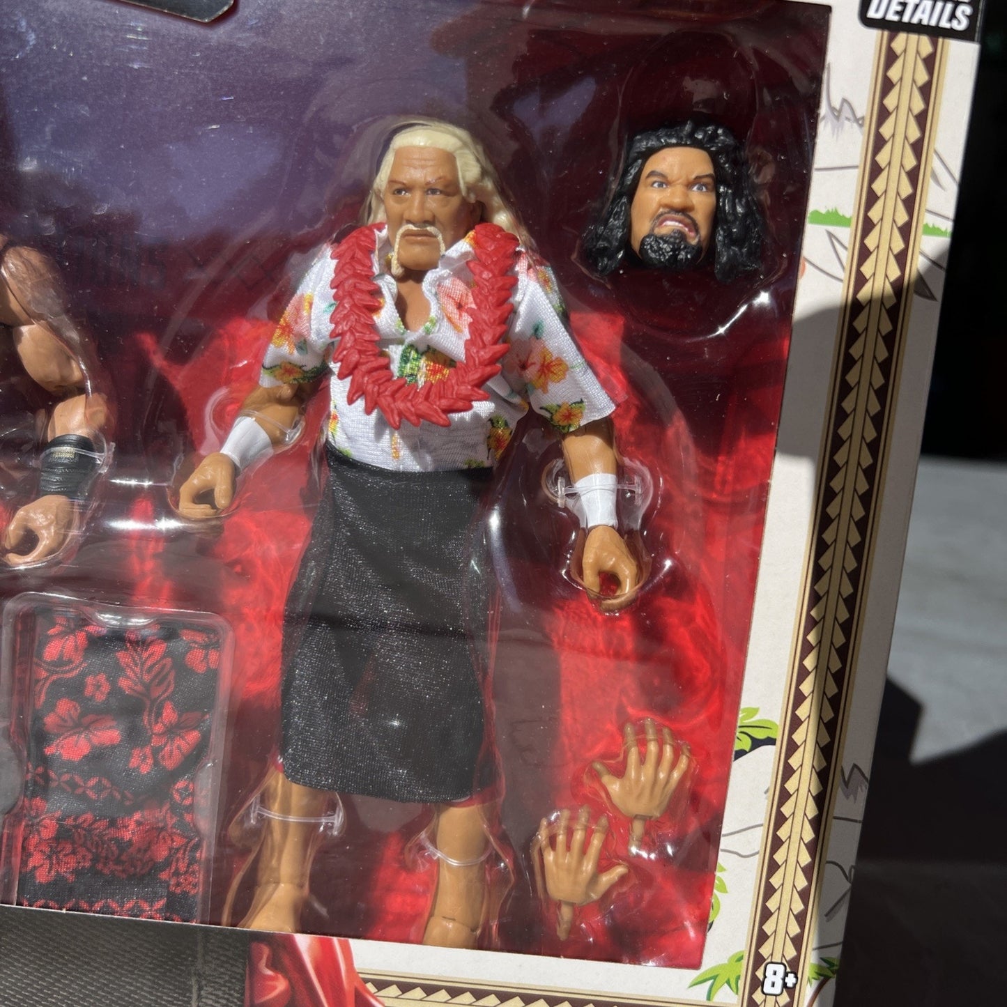 WWE Elite Generations Samoan Dynasty Afa Roman Reigns Sika 3 Pack Wrestlers