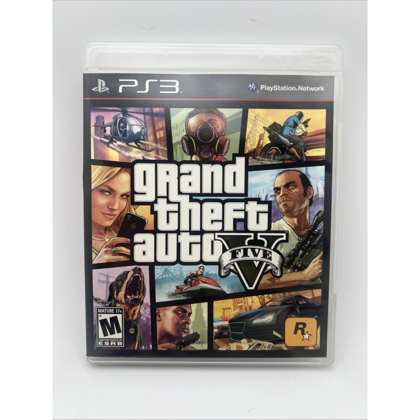 Grand Theft Auto V 5 PlayStation 3 Ps3 GTA 2013 Complete Video Game With Inserts
