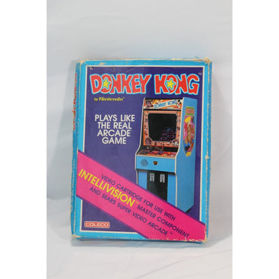 Donkey Kong Intellivision Tested Video Game Used Classic Arcade Platformer