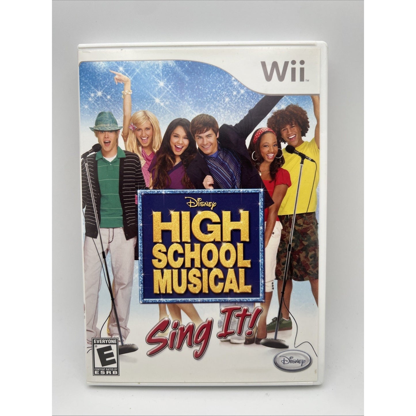 Disney High School Musical Sing It - Nintendo Wii Console Used Game With Case