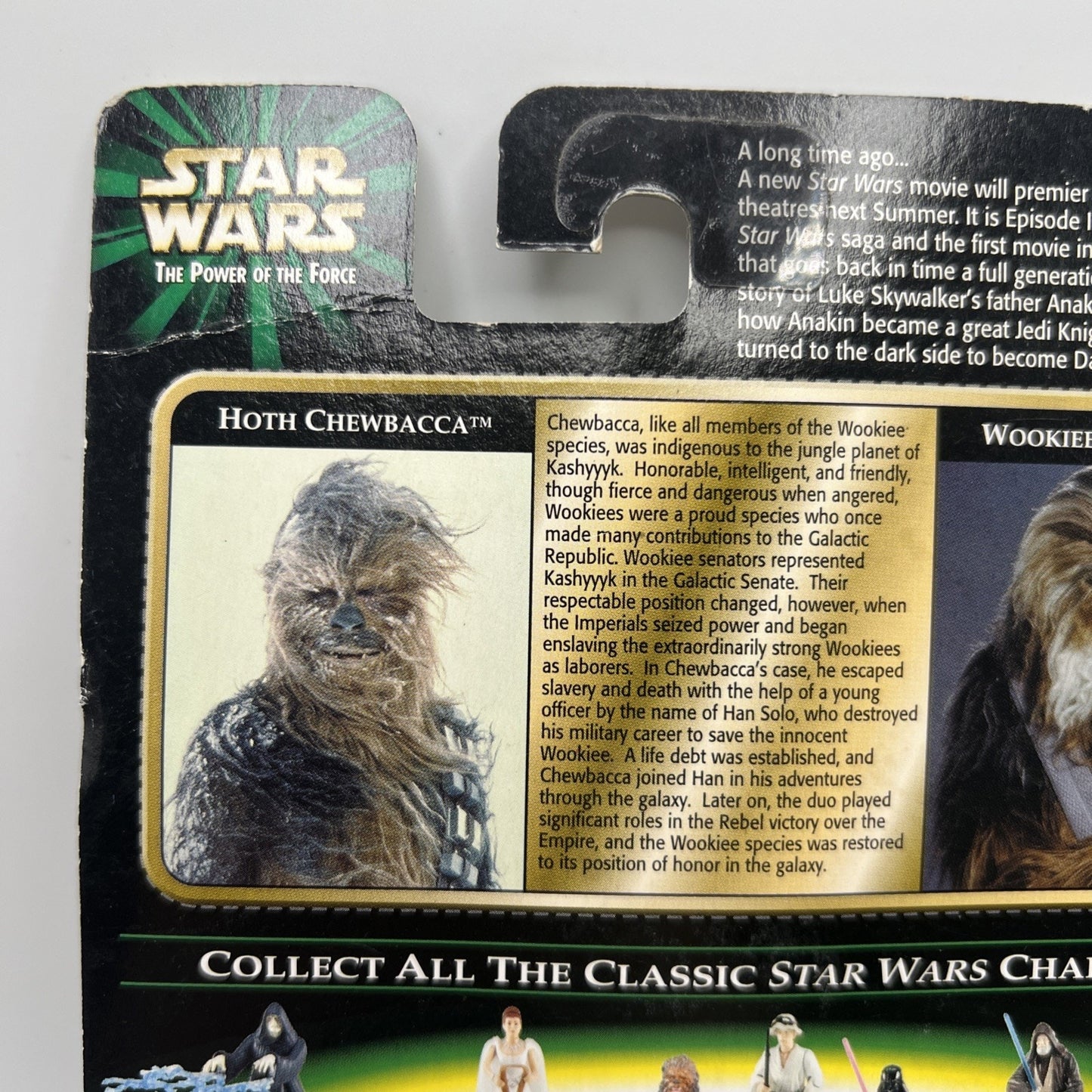 Star Wars Hoth Chewbacca With Bowcaster Flashback Photo Action Figure New Sealed