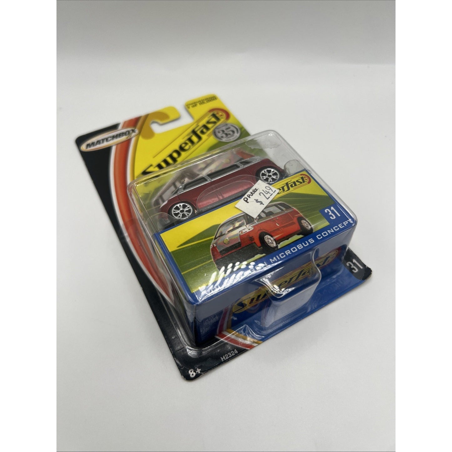 Matchbox 35th Anniversary Superfast #31 Volkswagen Micro Bus 1/64 Diecast Red