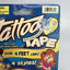 Temporary Tattoo Tape Funtastic Item No 2387 Vintage New Sealed