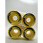 C7 skates 58mm 83A Premium Quad Roller Skate Wheels Lemonpop Yellow Set of 4 New