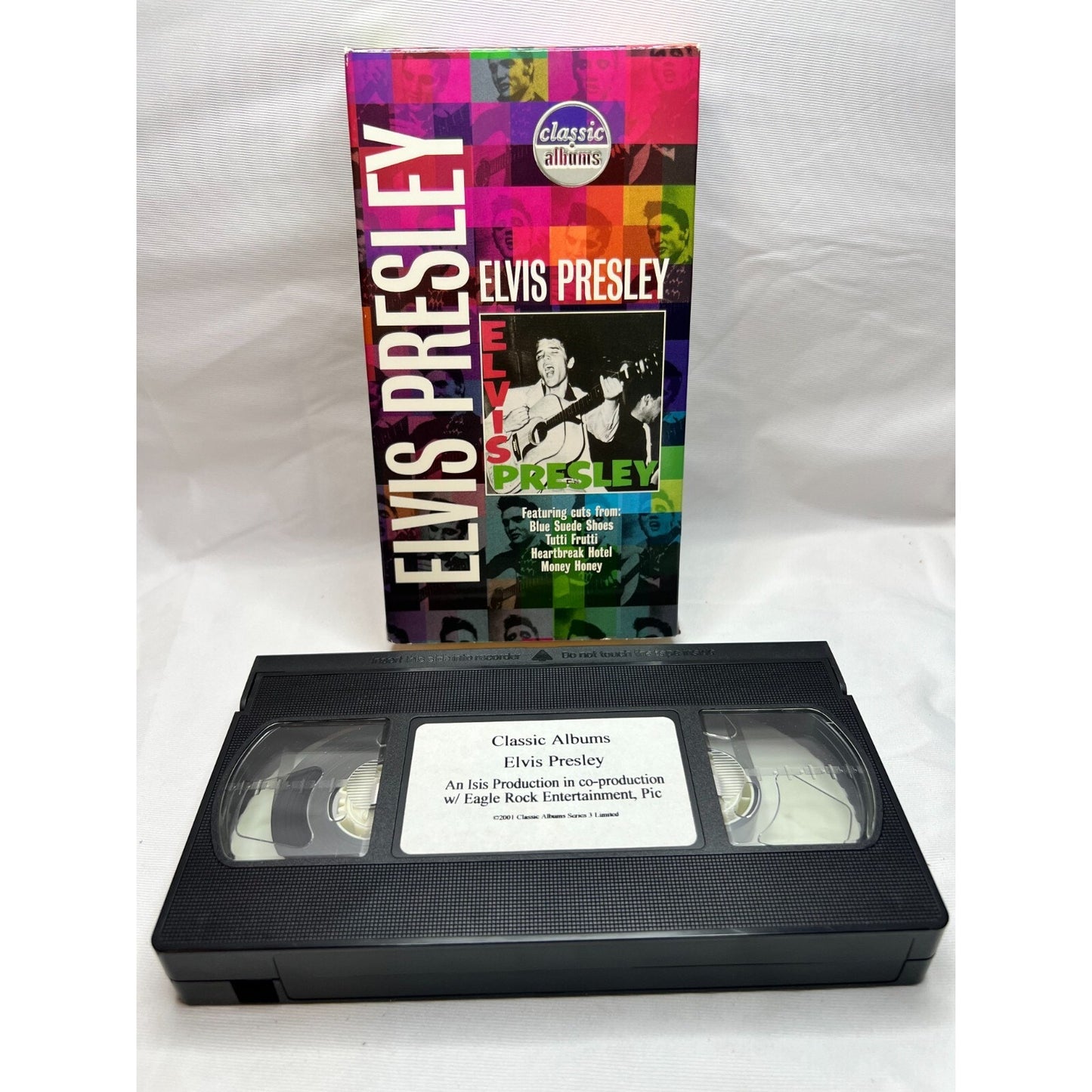 Elvis Presley Classic Albums VHS Tested Video Tape Used
