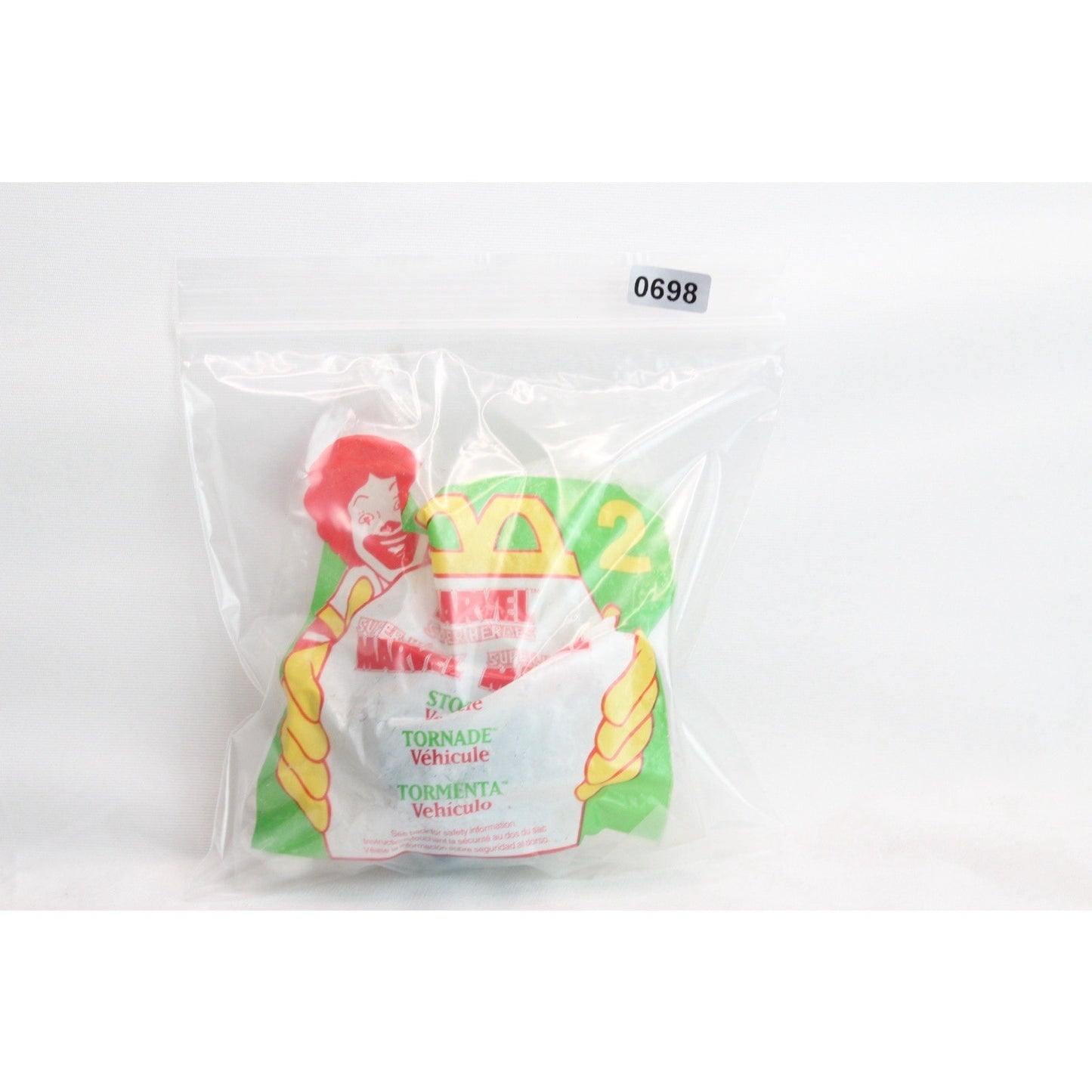 Storm Vehicle X-Men 1996 Marvel Super Heroes McDonald's Happy Meal Toy Sealed