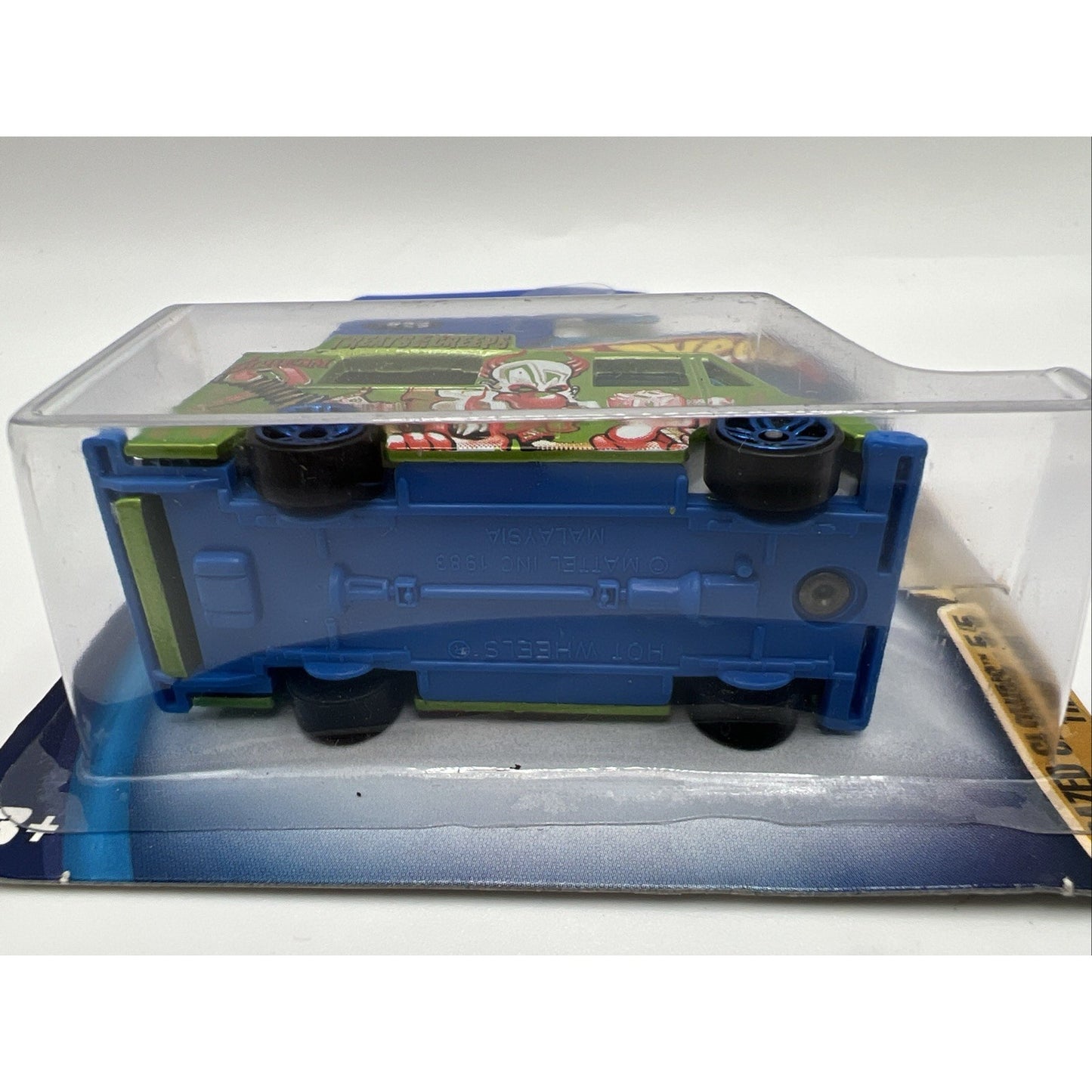 2003 Hot Wheels #99 Crazed Clowns 5/5 Tropicool Green Blue Pr5 Spoke Wheels