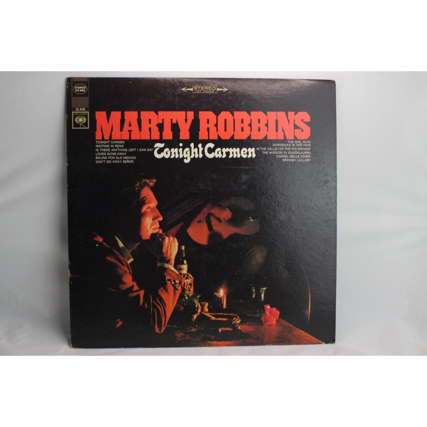 Marty Robbins – Tonight Carmen Vinyl Record Used