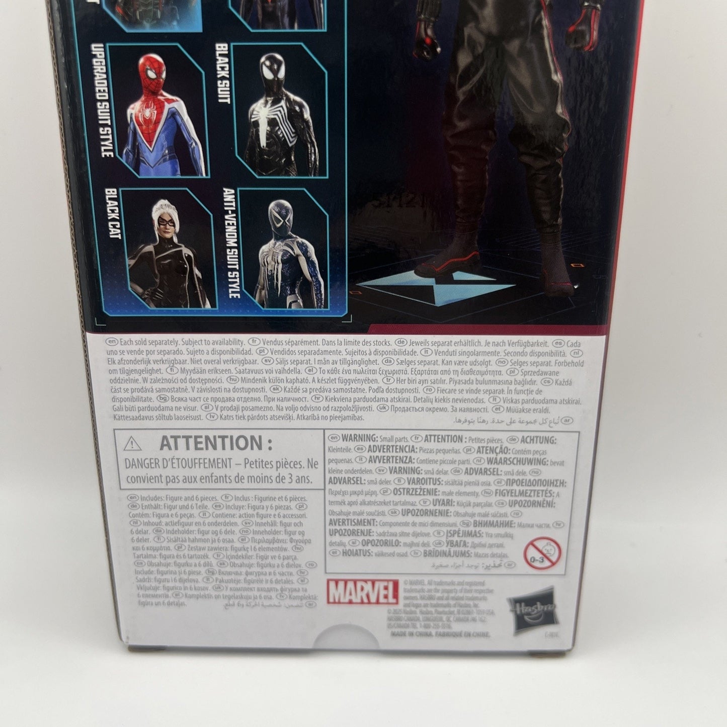 Marvel Legends SpiderMan 2 Gamerverse Miles Morales Brooklyn 2099 Action Figure