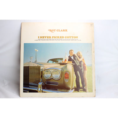 Roy Clark I Never Picked Cotton Vinyl Record Tested Used