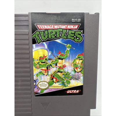 Teenage Mutant Ninja Turtles Nintendo NES 1989 Used Video Game Tested