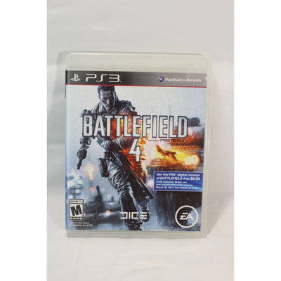Battlefield 4 PlayStation 3 PS3 Tested Video Game Used Shooter Action Game