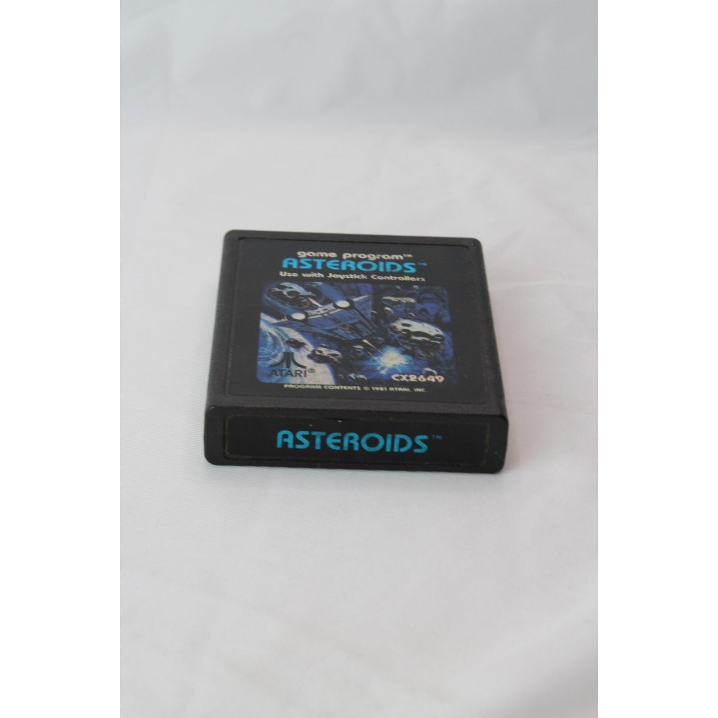 Asteroids CX2649 Atari 2600 Tested Video Game Used