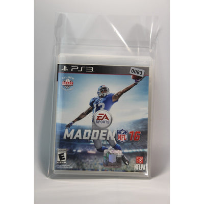 Madden NFL 16 PlayStation 3 PS3 Tested Video Game Used Football Sports Game
