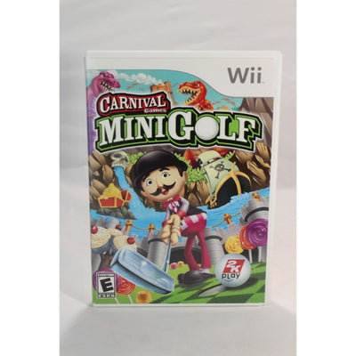 Carnival Games Mini-Golf Nintendo Wii Tested Video Game Used