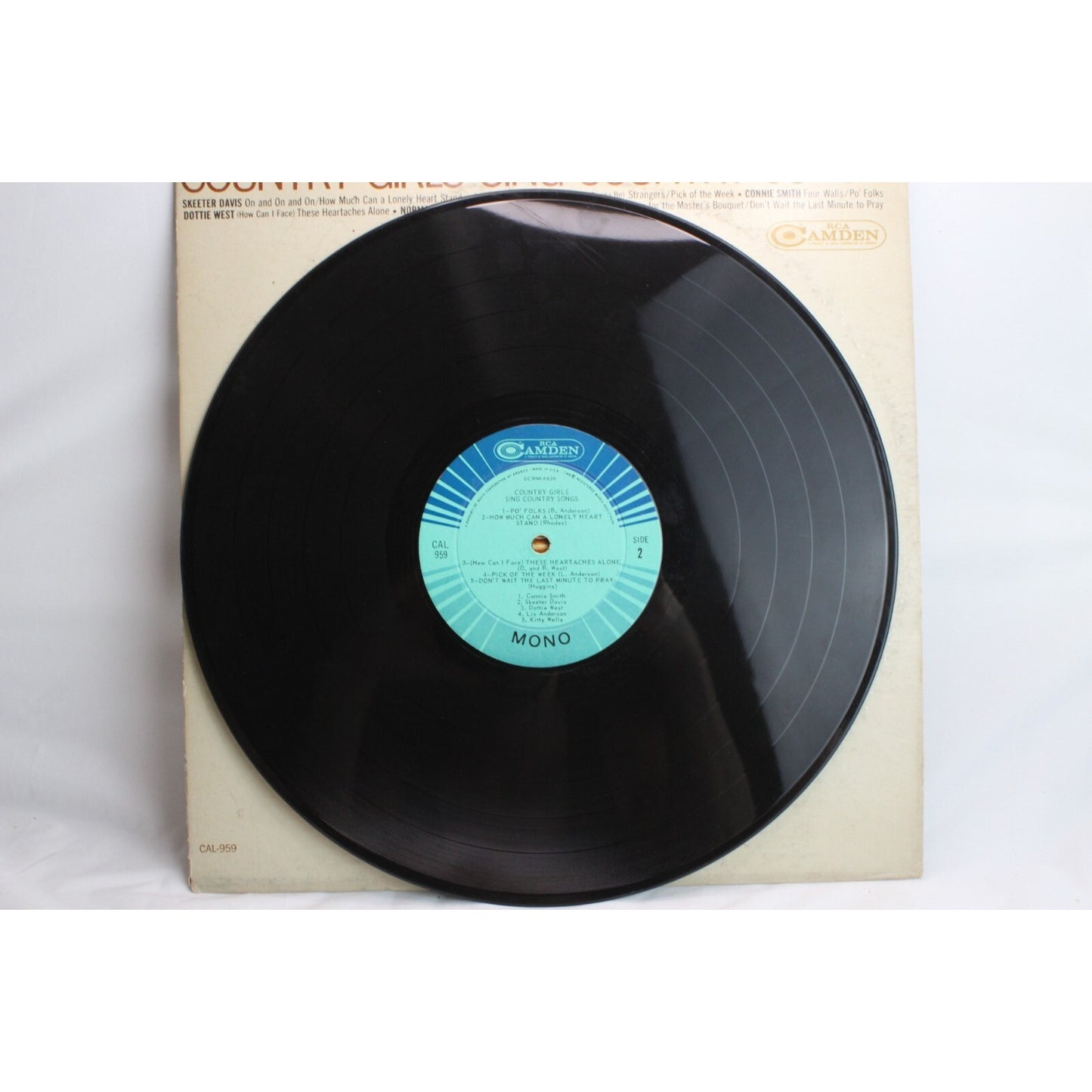 Country Girls Sing Country Songs Vinyl Record LP Tested Used