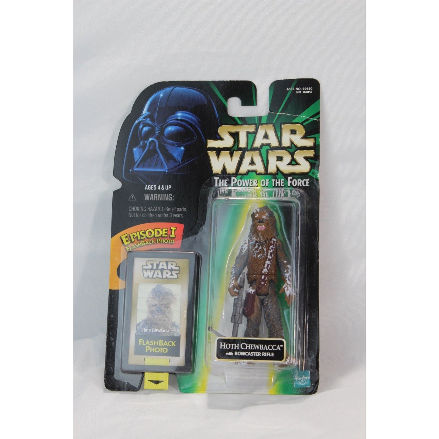 Kenner Star Wars 1998 The Power of the Force Hoth Chewbacca Bowcaster New