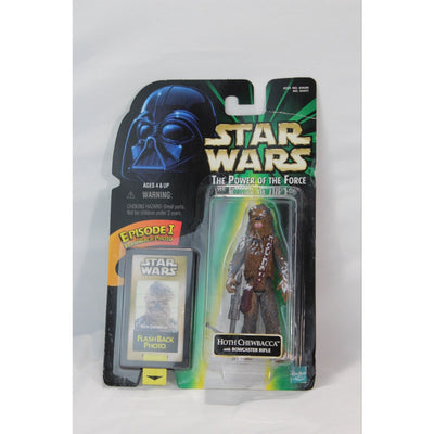 Kenner Star Wars 1998 The Power of the Force Hoth Chewbacca Bowcaster New