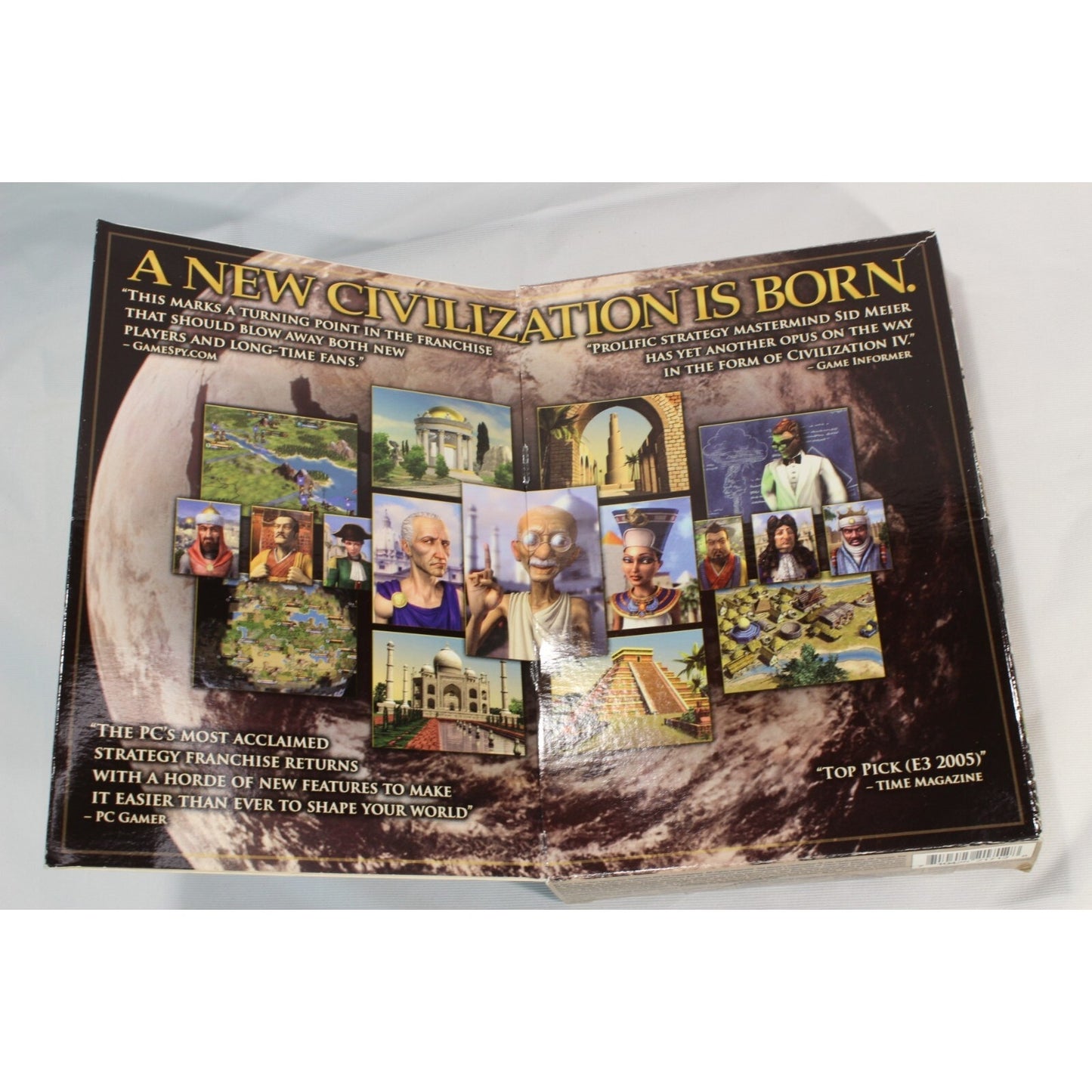 Sid Meier's Civilization IV PC Tested Video Game Strategy Civ 4 Used Disc