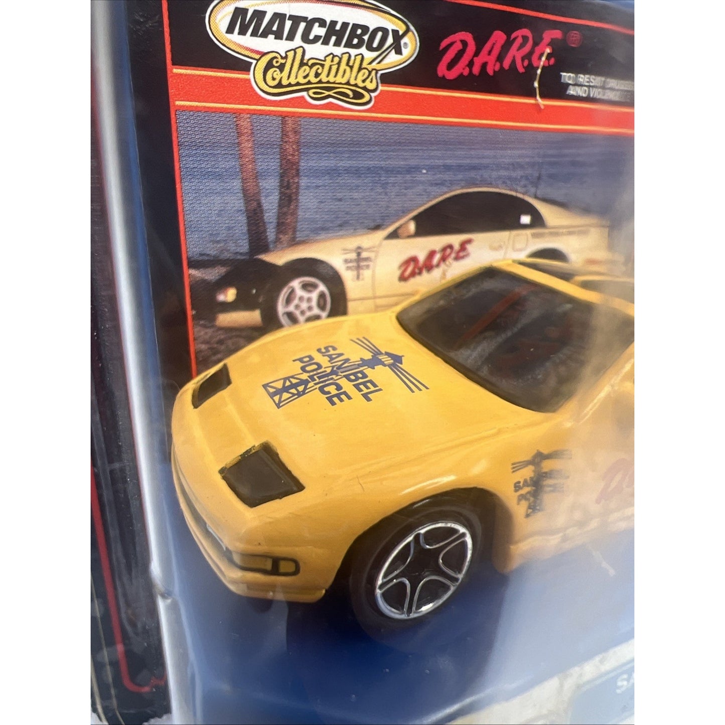 Matchbox Nissan 300ZX Z32 DARE Collection Yellow 92604 1:64 New In Box Sealed
