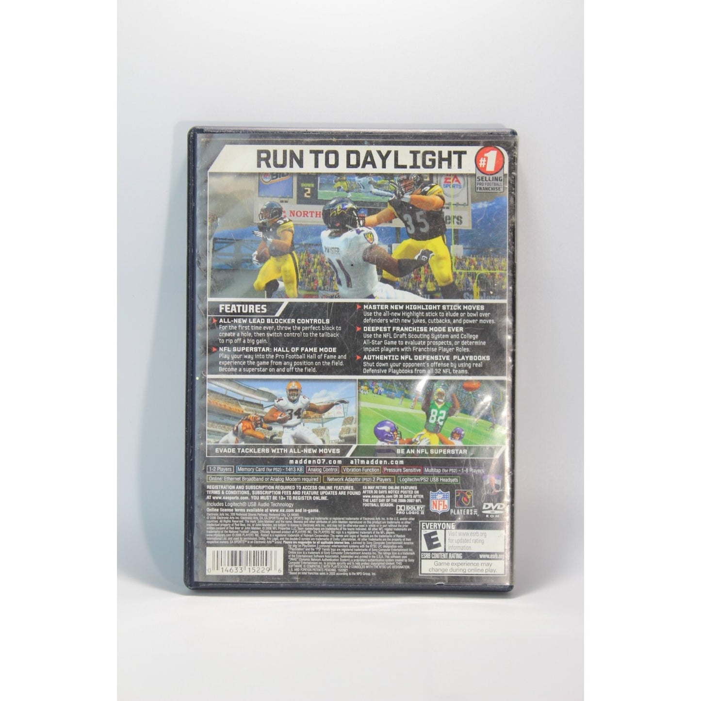 Madden NFL 07 PlayStation 2 PS2 Tested Video Game Used Football Sports Game