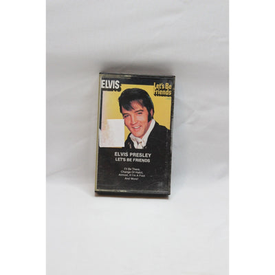 Elvis Presley Let's Be Friends Cassette Tape Tested Music Used