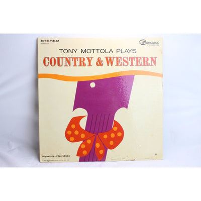 Tony Mottola Plays Country & Western Vinyl Record Tested Used