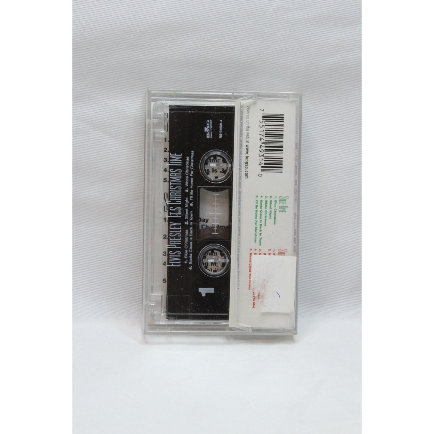 Elvis Presley It's Christmas Time Cassette Tape Tested Music Used