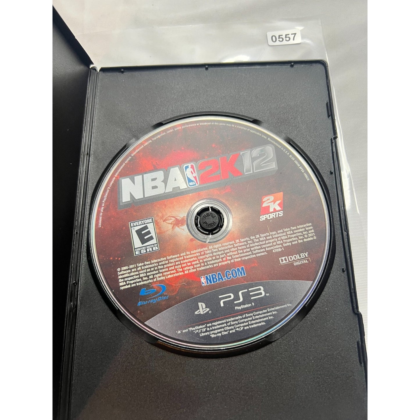 NBA 2K12 PlayStation 3 PS3 Tested Video Game Used