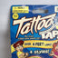 Temporary Tattoo Tape Funtastic Item No 2387 Vintage New Sealed