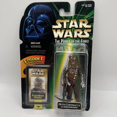 Star Wars Hoth Chewbacca With Bowcaster Flashback Photo Action Figure New Sealed