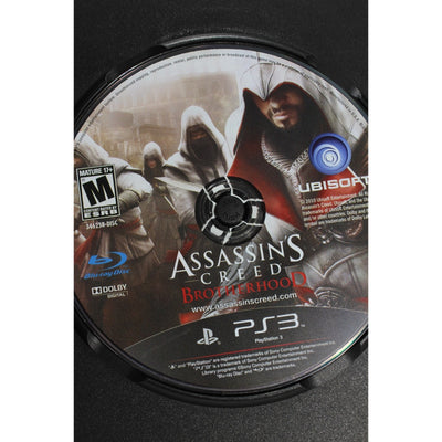 Assassin's Creed Brotherhood PlayStation 3 PS3 Video Game Used Action Game