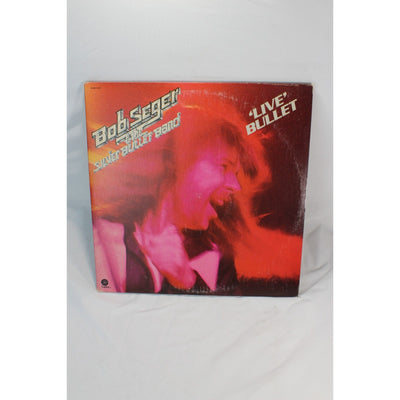 Bob Seger Silver Bullet Band Live Bullet Record Tested Vinyl Music Album Used