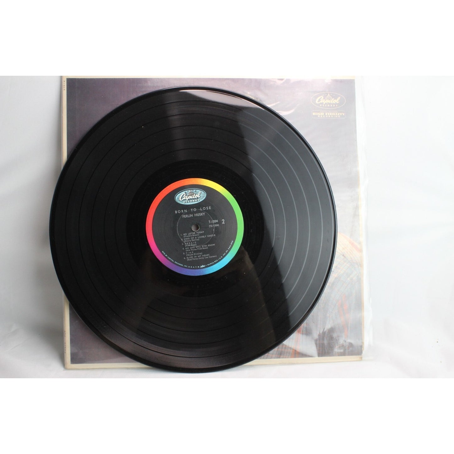 Ferlin Husky Born to Lose Vinyl Record Tested Used