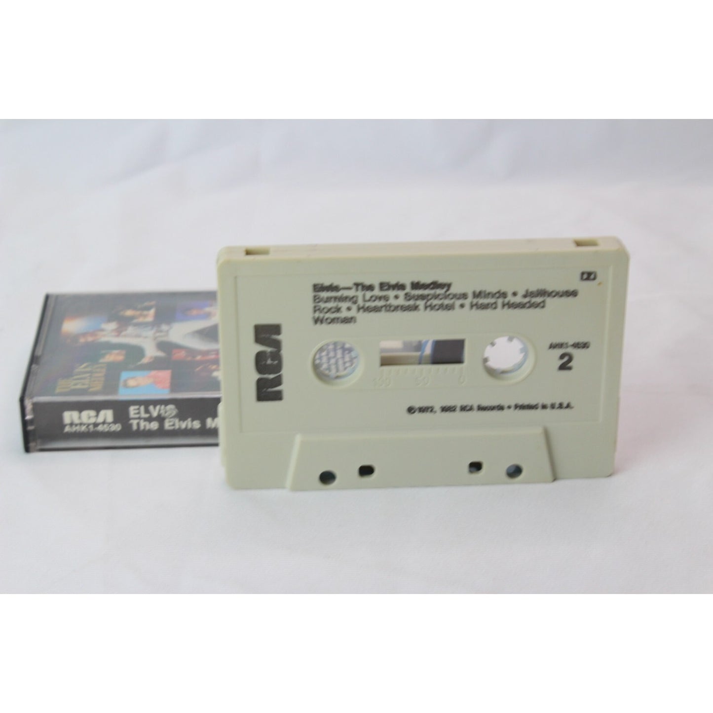 Elvis Presley The Elvis Medley Cassette Tape Tested Music Used