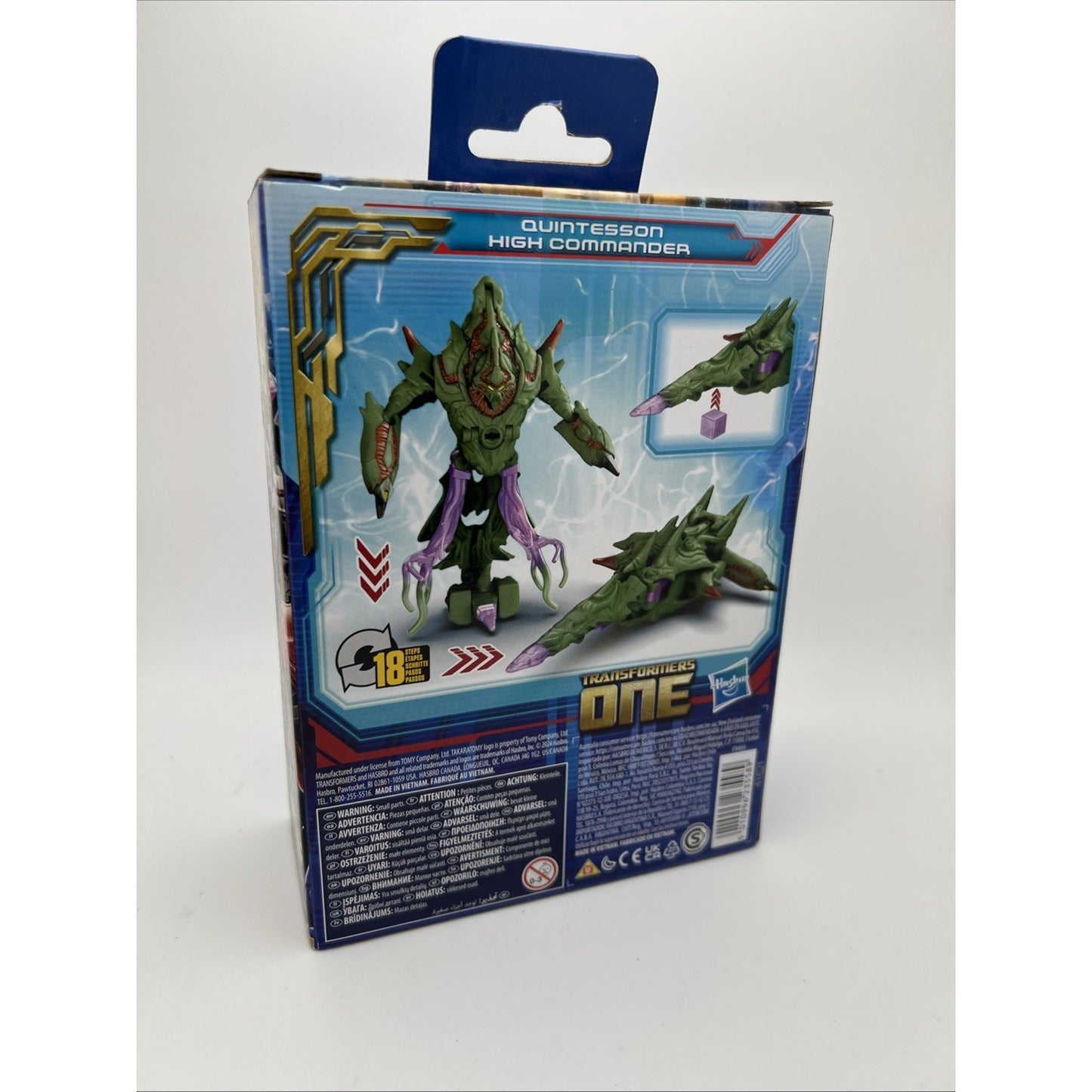Hasbro Transformers One Quintesson High Commander Action Figure Rare New In Box