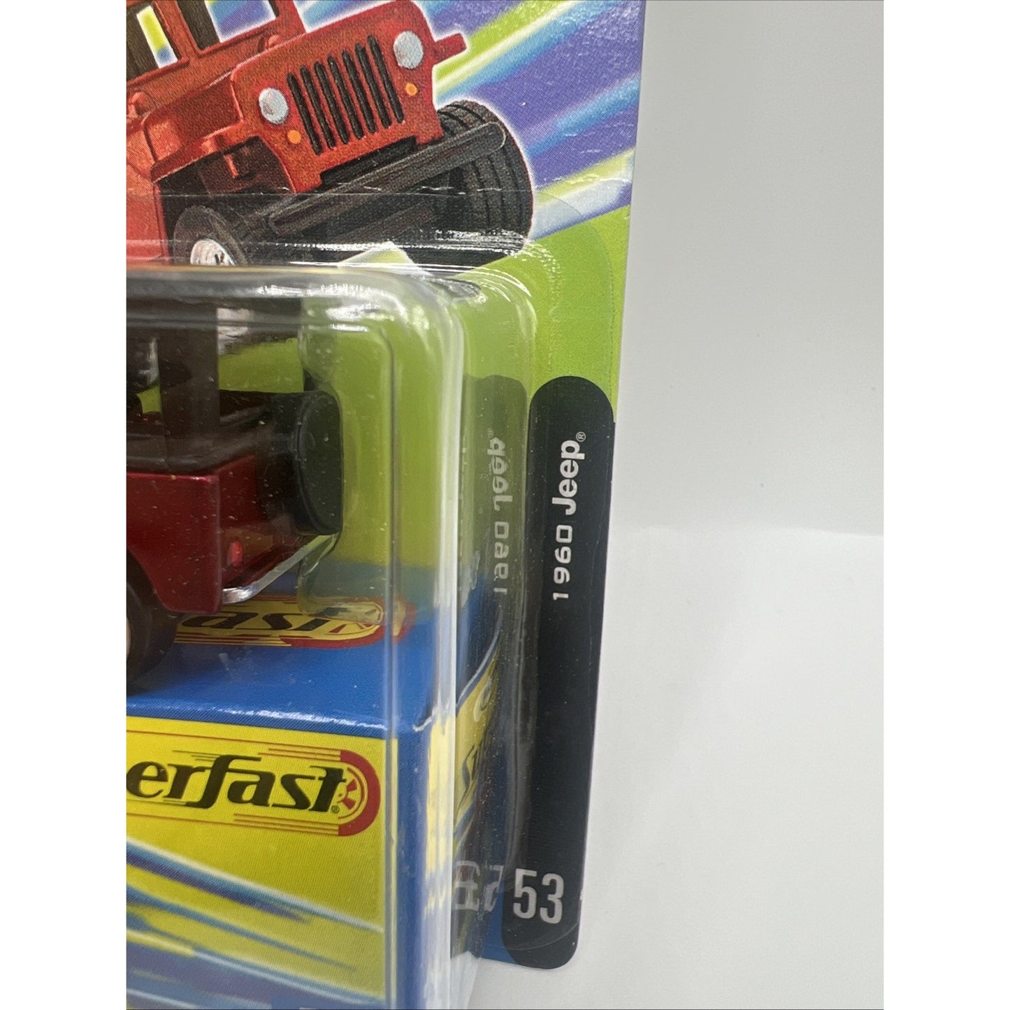 Jeep 2004 Matchbox Superfast 35 Years #53 1960 1:64 Chrome Wheels Die Cast Car