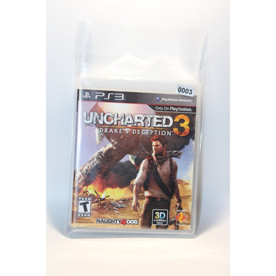 Uncharted 3 Drake's Deception PlayStation 3 PS3 Tested Video Game Used
