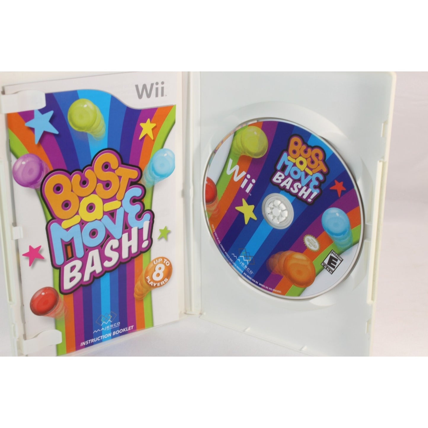 Bust A Move Bash Nintendo Wii Tested Video Game Used