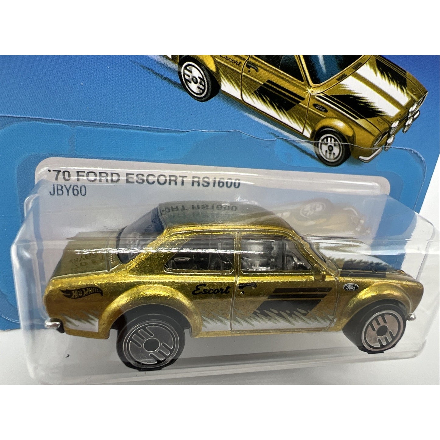 2025 Hot Wheels Ultra Hots '70 Ford Escort RS1600 Spectraflame Gold JBY60 1970