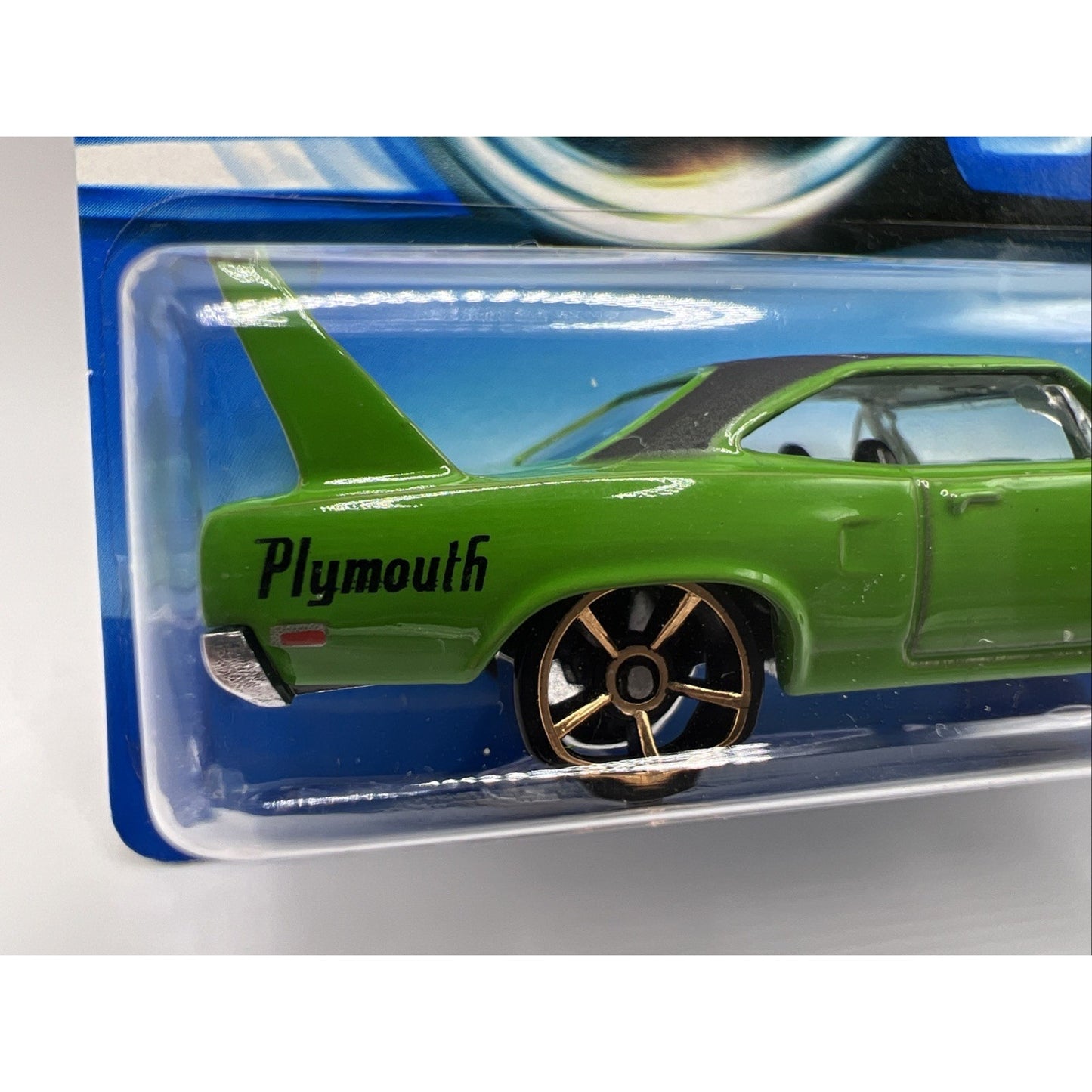2006 Hot Wheels 70 Plymouth Superbird 1/38 Green Ultrafast Wheels Muscle Car