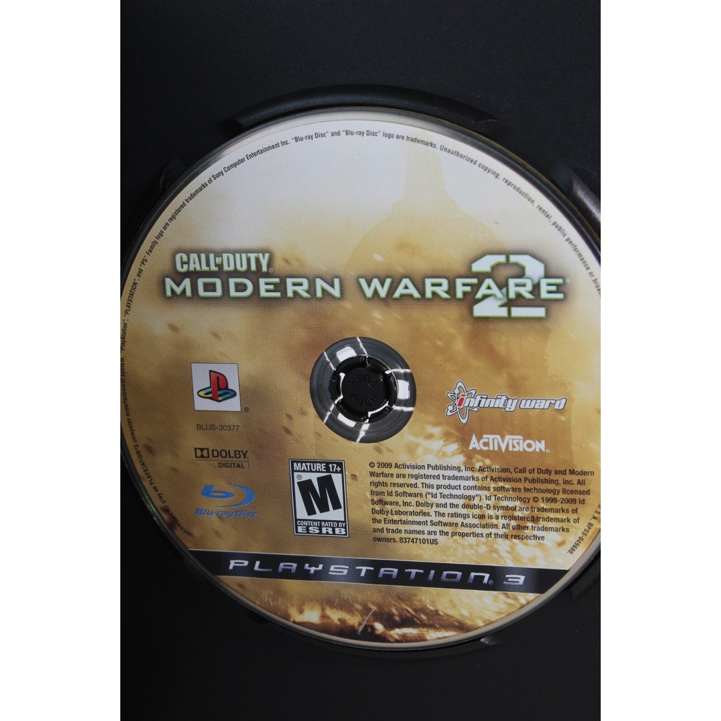 Call of Duty Modern Warfare 2 PlayStation 3 PS3 Tested Video Game COD MW2 PS3